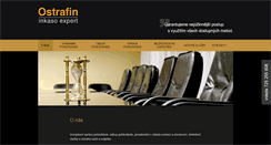 Desktop Screenshot of ostrafin.cz