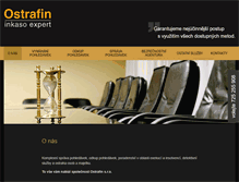 Tablet Screenshot of ostrafin.cz